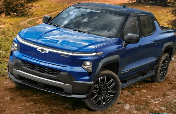 Chevrolet Silverado EV Azul