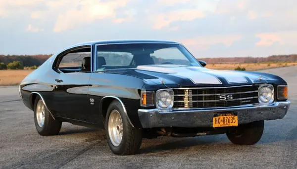 Camaro SS 1969 Negro