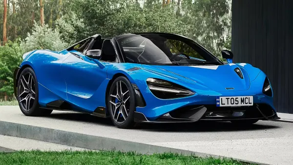 McLaren 765LT Spider Azul