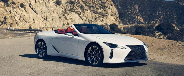 Lexus LC 500 Convertible Blanco