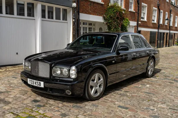 Bentley Arnage T 2002 Negro