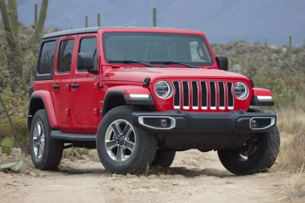 Jeep Wrangler 2018 Rojo