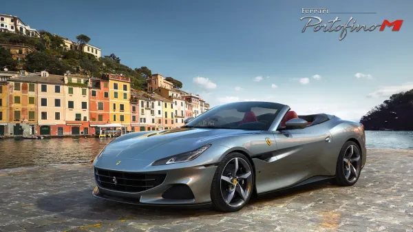 Ferrari Portofino Plateado