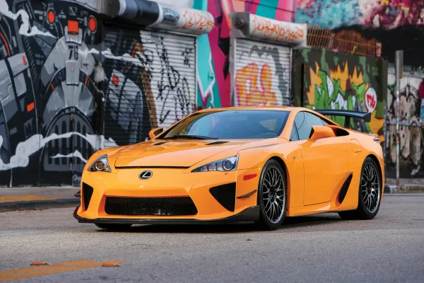 Lexus LFA 2011 Naranja