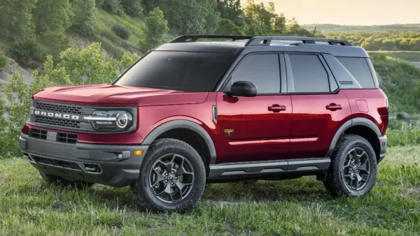 Ford Bronco 2021 Rojo