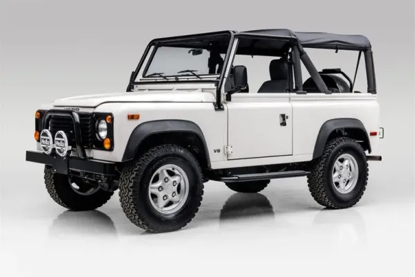 Land Rover Defender 90 1997 Blanco