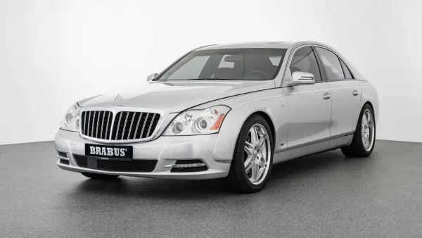 Mercedes-Benz Maybach 57S del 2006 Plateada