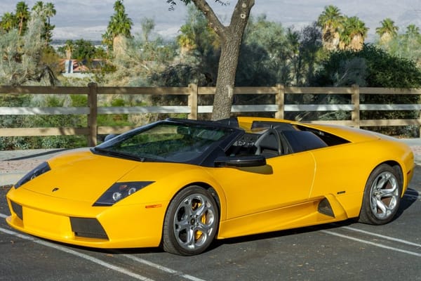 Lamborghini Murciélago Roadster 2006 Amarillo