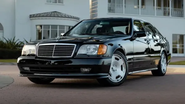 Mercedes-Benz S-Class W140 1991 Negro