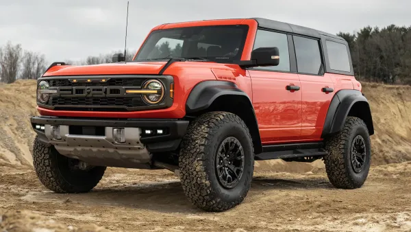 Ford Bronco Raptor 2023 Rojo