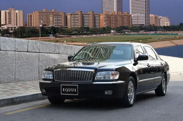 Hyundai Equus 2002 Negro