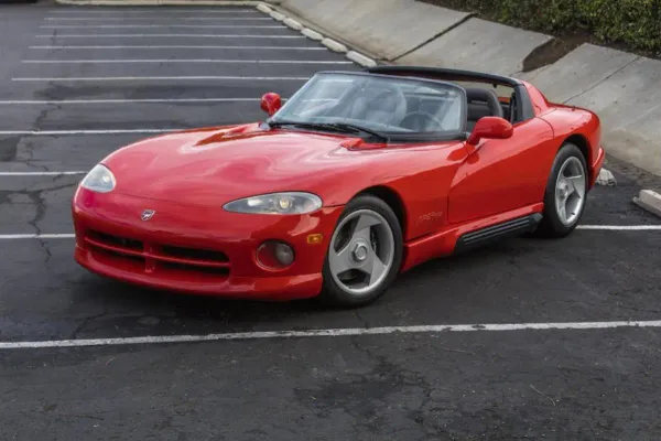 Dodge Viper 1992 Rojo