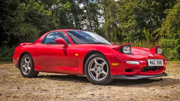 Mazda RX-7 FD Rojo