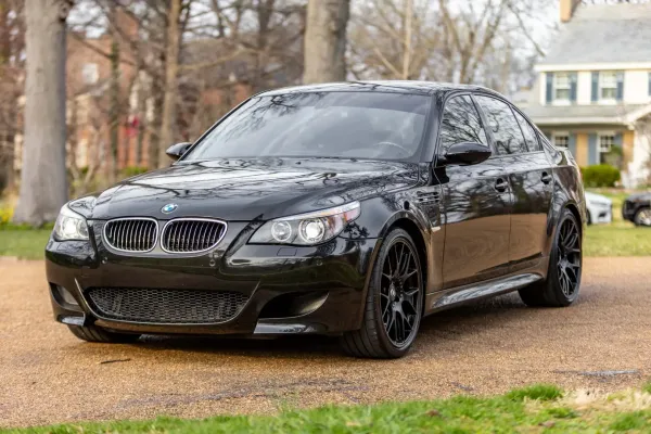 E60 BMW M5 2006 Negro