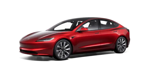 Tesla Model 3 Rojo