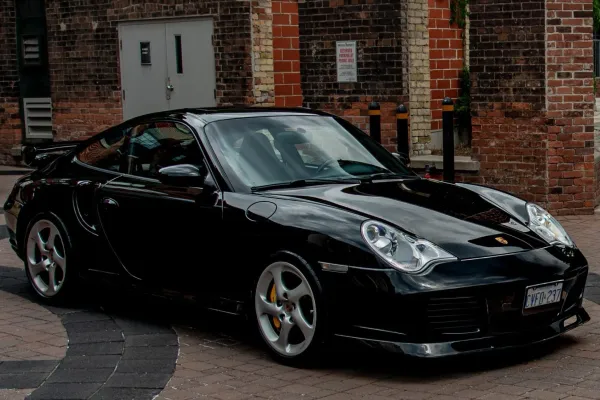 Porsche 996 2005 Negro