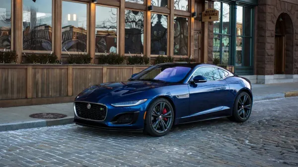 Jaguar F-Type R 2021 Azul