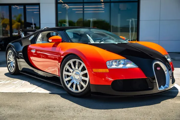 Bugatti Veyron 2006 Naranja