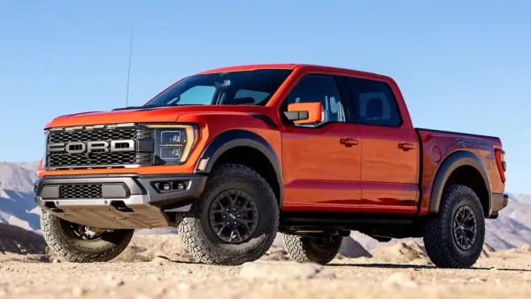 Ford Raptor 2021 Naranja