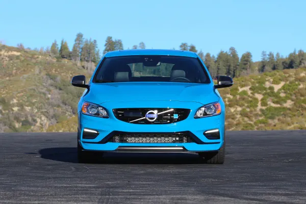 Volvo V60 Polestar Azul