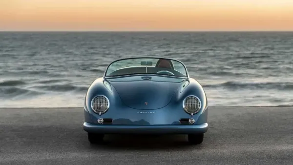 Porsche 356 Azul