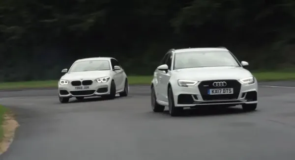 Audi RS3 y BMW M140i