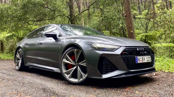 Interior Audi RS7 2021 Gris