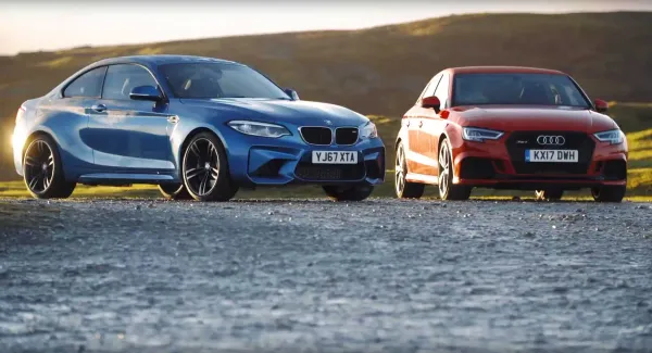 Audi RS3 vs BMW M2