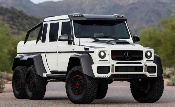 Mercedes-Benz G 63 AMG 6x6 Blanco