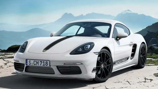 Porsche Cayman Blanco