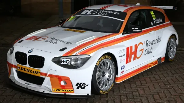 BMW 125i 2015 BTCC Blanco