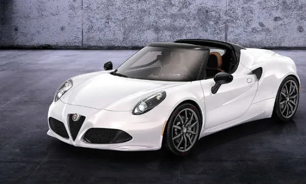 Alfa Romeo 4C Spider Blanco