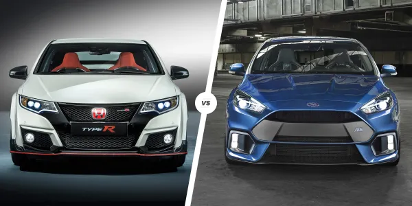 Honda Civic Type R vs. Ford Focus ST