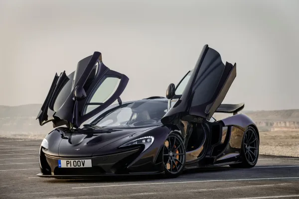 McLaren P1 Negro