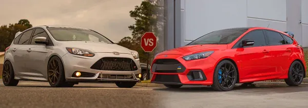 Ford Focus ST vs RS