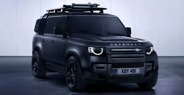 Land Rover Defender Negro