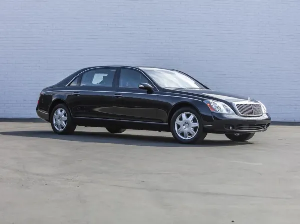 Mercedes-Benz Maybach 62 Negro