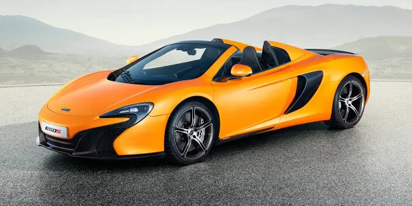 McLaren 650S Spider Naranja