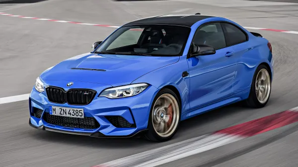 BMW M2 CS Azul