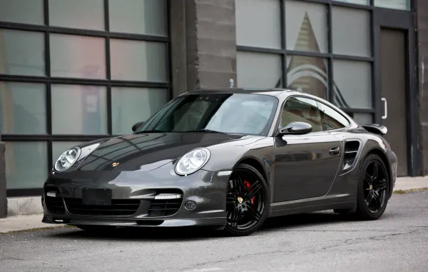 Porsche 911 Turbo (997) 2007 Gris