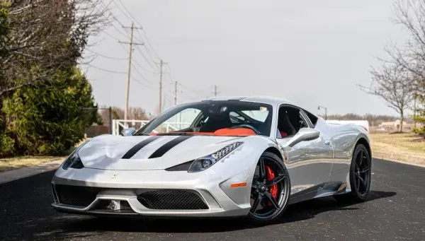 Ferrari 458 Speciale Blanco