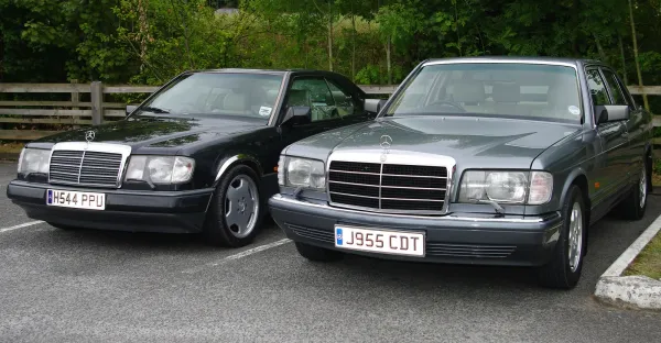 Mercedes-Benz W124 y W126