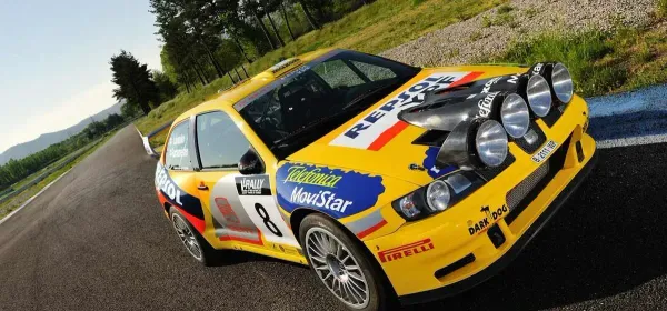 Seat Córdoba WRC Amarillo