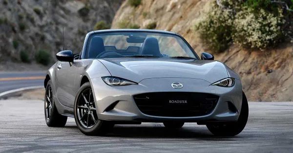 Mazda MX-5 Miata Gris