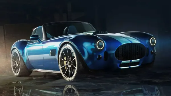 AC Cobra GT Roadster Azul