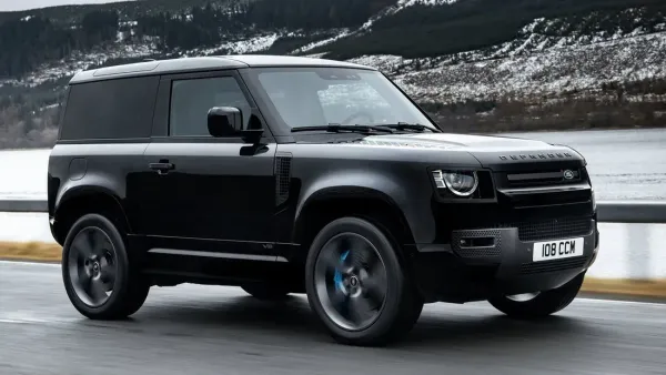 Land Rover Defender V8 Negro