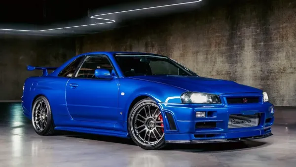 Nissan R34 Azul