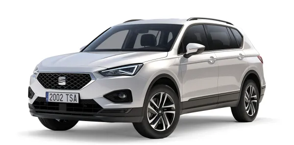 Exterior frontal SEAT Tarraco 2023 color blanco