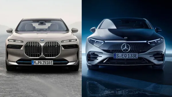 BMW i7 vs Mercedes-AMG EQS 53