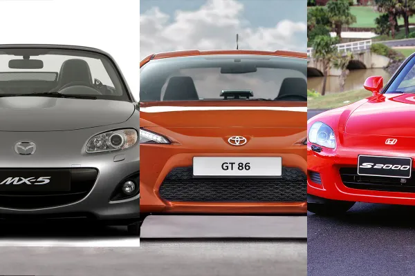 Mazda MX-5 vs Toyota GT86 vs Honda S2000